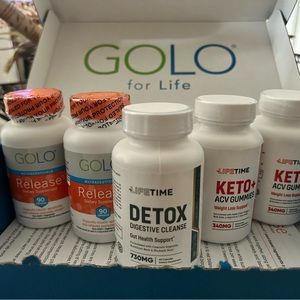 GOLO Release Plus Extras all sealed expiration date 12/24 & 10/24